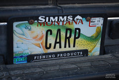 Carp License Plate