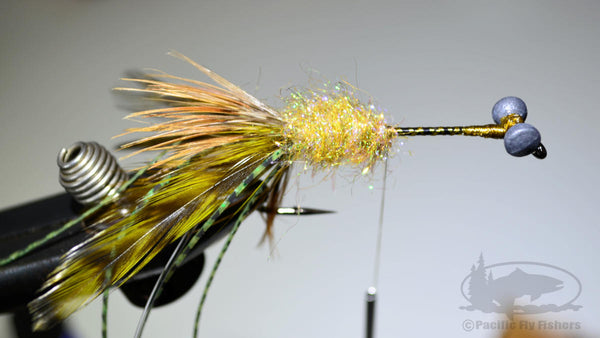 Step 10:  How to Tie the Mega Craw Crawdad Bass Fly