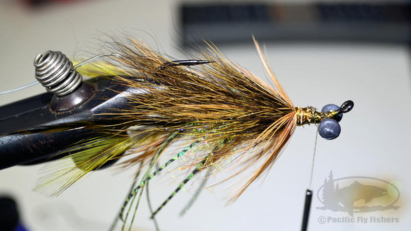 Step 16:  Tying Instructions and Pattern Recipe for Bennett's Mega Craw
