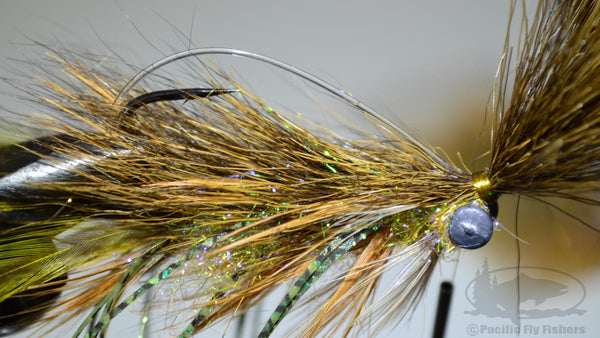 Step 22:  Tying Instructions - The Mega Craw Bass Fly