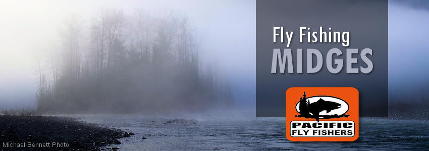 Fly fishing flies, midge pupa