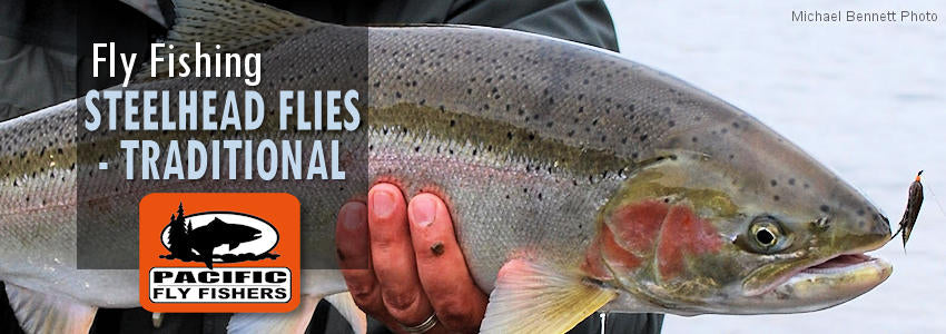 Steelhead Flies, traditional hairwing