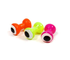 Fluorescent Double Pupil Lead Dumbbell Eyes