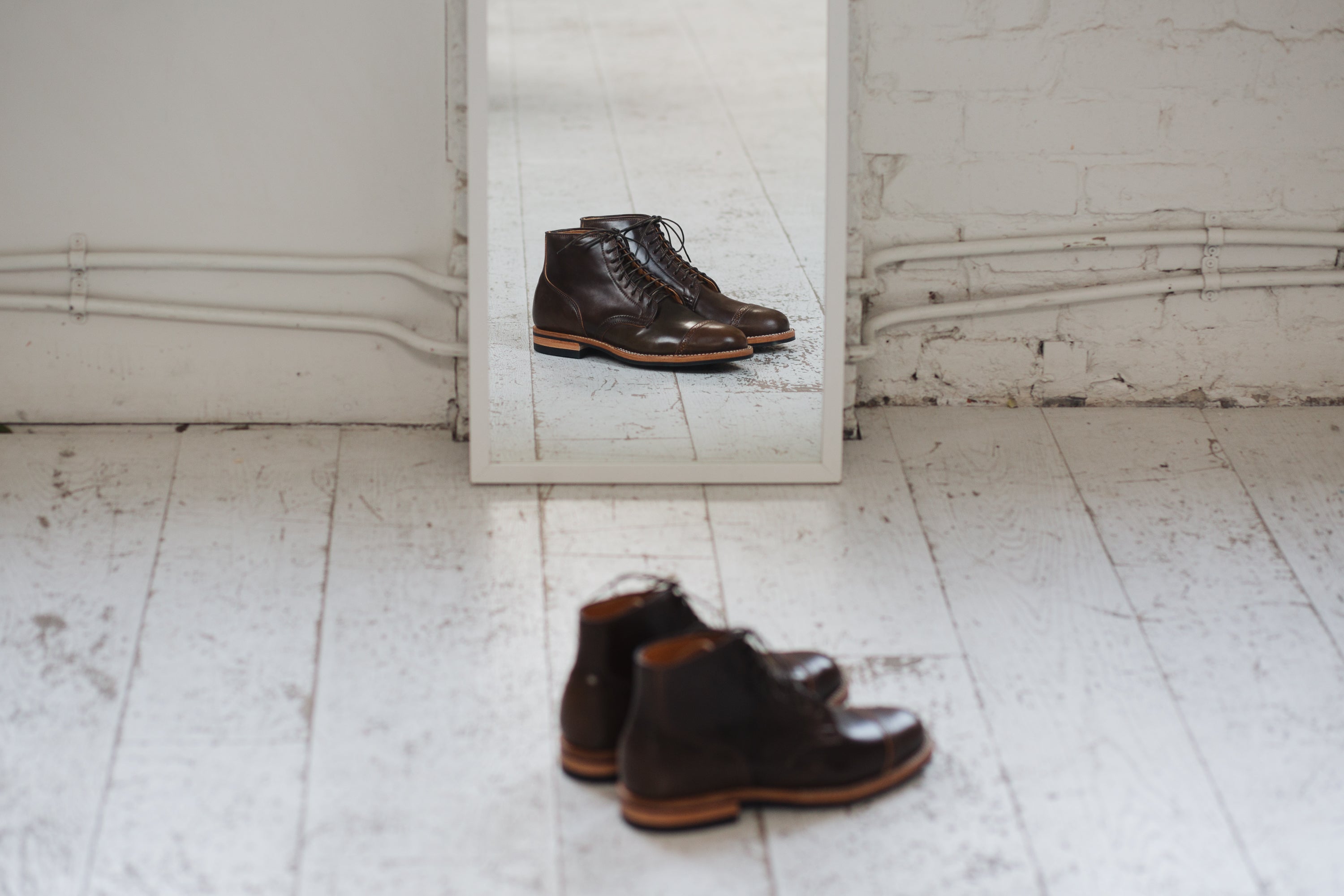 Service Boot Armagnac Shell Cordovan