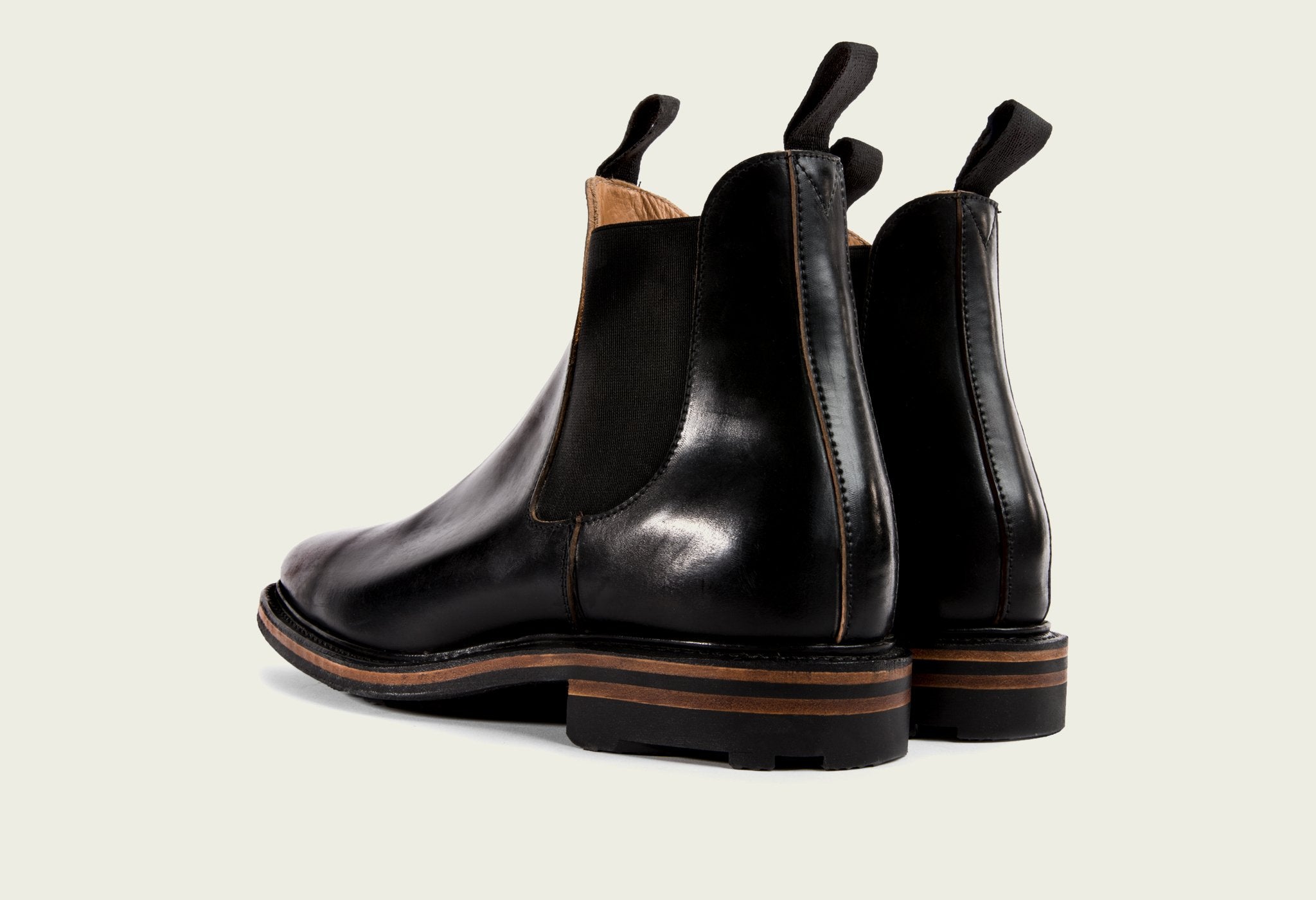 viberg black shell cordovan