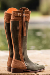 Spanish Riding Boots Suede The Spanish Boot Company