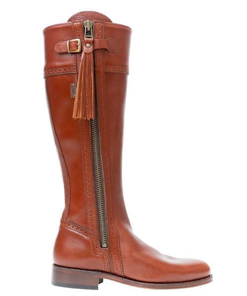 tan leather boots