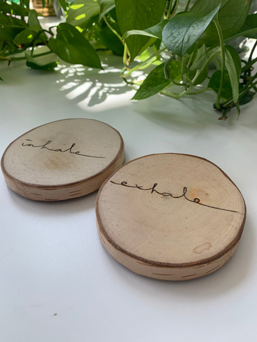 Birch Wood Coasters by My Dad & Me Everyday Ornaments