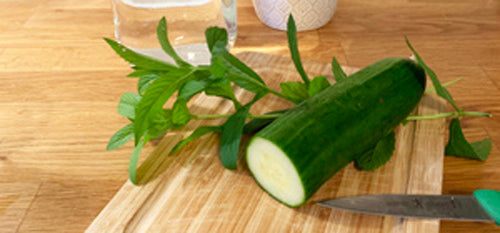 Cucumber & Mint Infused Water Recipe