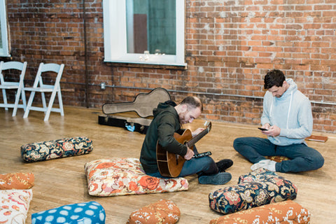 Love My Mat Bolsters, Meditation Cushions and Guitar Tuning