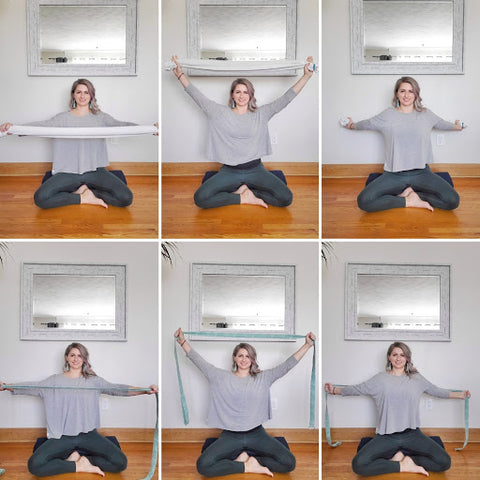 Yoga Props Alternatives - yoga strap - Love My Mat
