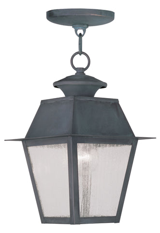 Mansfield Outdoor Pendant Charcoal