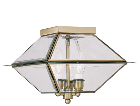 Westover Ceiling Light Antique Brass