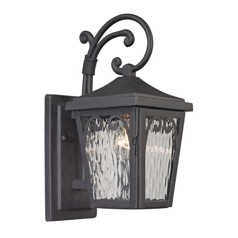 47093/1 Forged Manor Collection 1 Light Outdoor Sconce