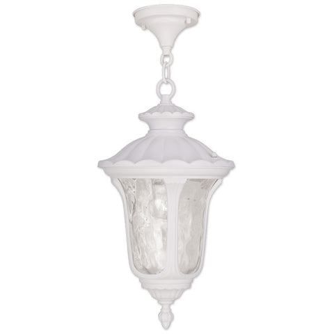Oxford Outdoor Pendant White
