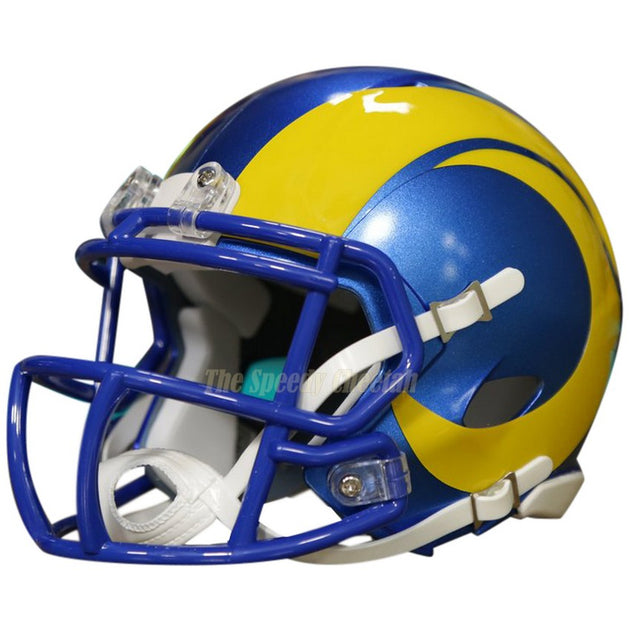 LA Rams 2020 Riddell Speed Mini Football Helmet – The Speedy Cheetah