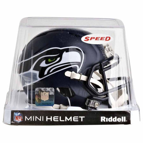 Seattle Seahawks Riddell Speed Mini Football Helmet