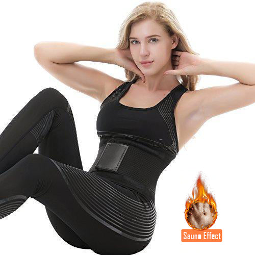 Formed by Me Waist Trimmer Sweat Belt Trainer for Burning Belly Fat and Weight Loss Premium Ab Belt for Both Women and Men