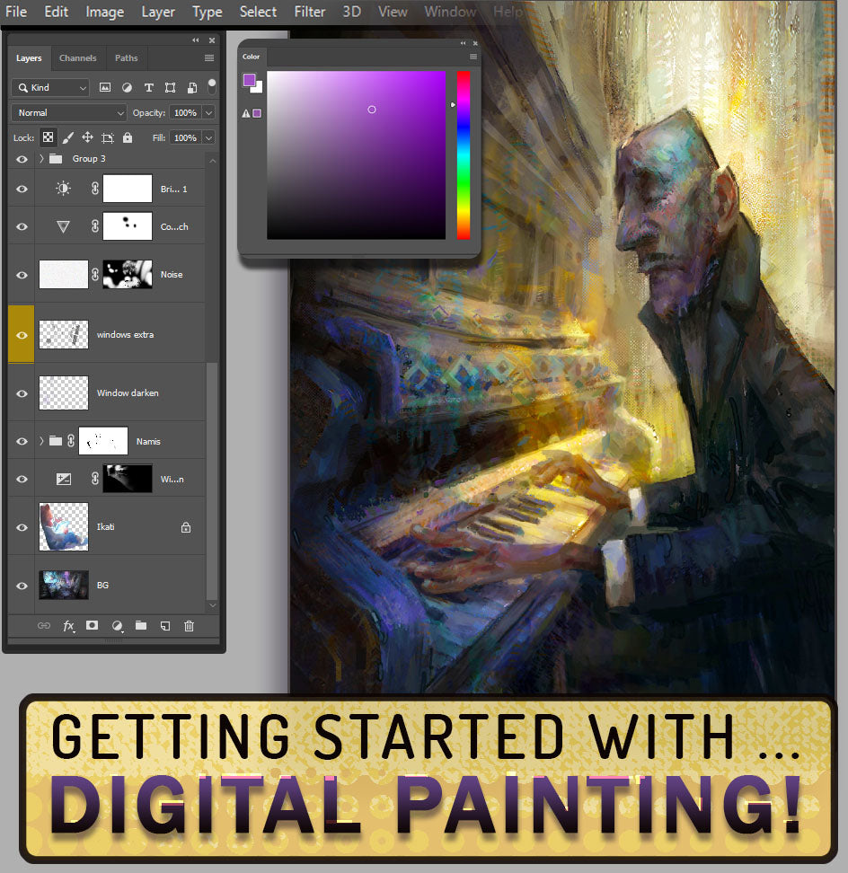 Getting Started with Digital Painting – Marco Bucci Art Store