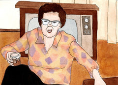 DIGITAL PRINT of illustration Gertrude