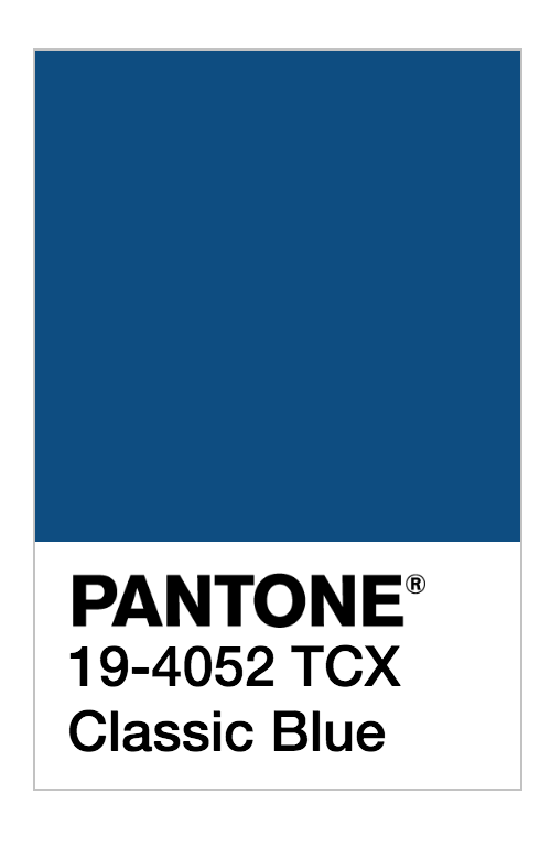 2020 Pantone Wedding Color Classic Blue