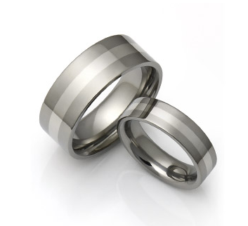 titanium tungsten wedding bands mens wedding ring