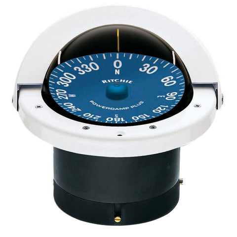 Ritchie SS-2000W SuperSport Compass - Flush Mount - White - Reel Draggin' Tackle