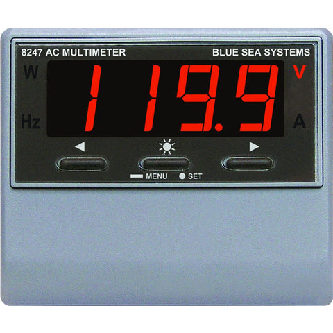Blue Sea 8247 AC Digital Multimeter with Alarm - Reel Draggin' Tackle