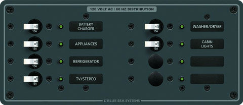 Blue Sea 8411 AC 8 Position - Reel Draggin' Tackle