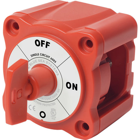Blue Sea 6005 m-Series (Mini) Battery Switch Single Circuit ON/OFF - Reel Draggin' Tackle