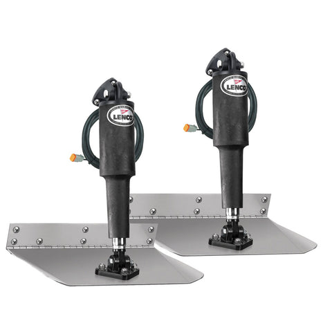 Lenco 9" x 36" Standard Trim Tab Kit without Switch Kit 12V - Reel Draggin' Tackle