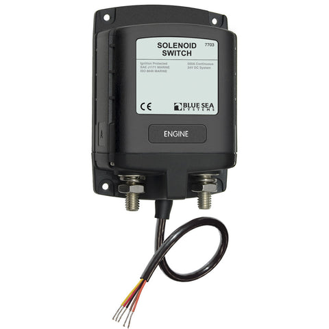 Blue Sea 7703 ML-Series Remote Battery Switch 24v DC - Reel Draggin' Tackle