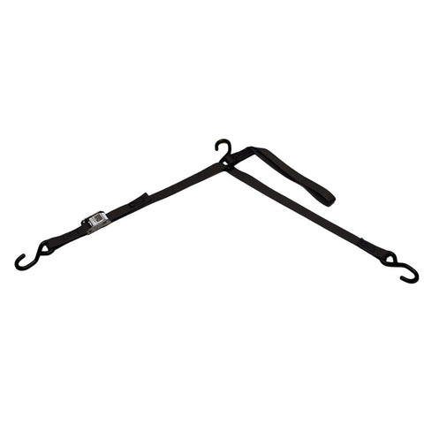BoatBuckle P.W.C. Tri-Down w/Cam Buckle & Soft Hook - 1" x 6' - Reel Draggin' Tackle