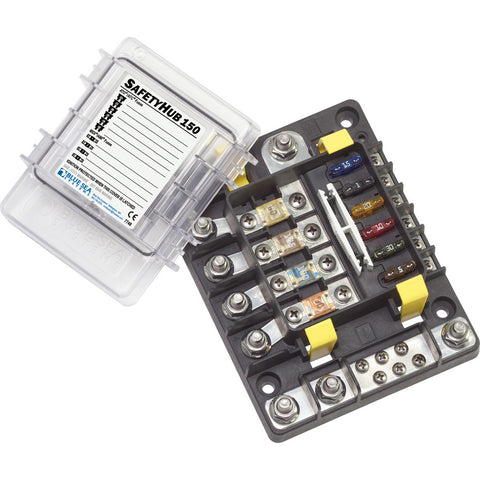 Blue Sea 7748 SafetyHub 150 Fuse Box - Reel Draggin' Tackle