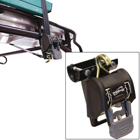 CargoBuckle Ladder Rack System - 2" Round 7' Pair - Reel Draggin' Tackle
