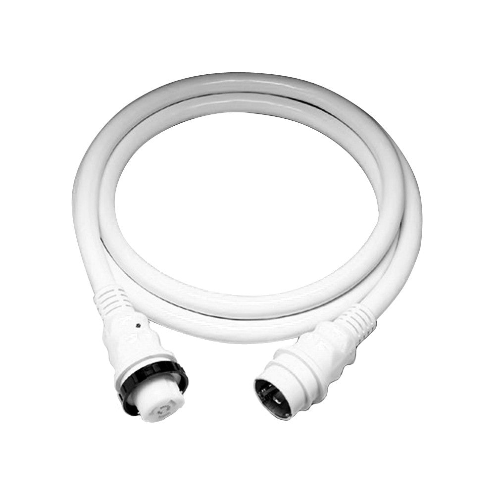 Marinco 50A 125V Shore Power Cable - 50' - White - Reel Draggin' Tackle