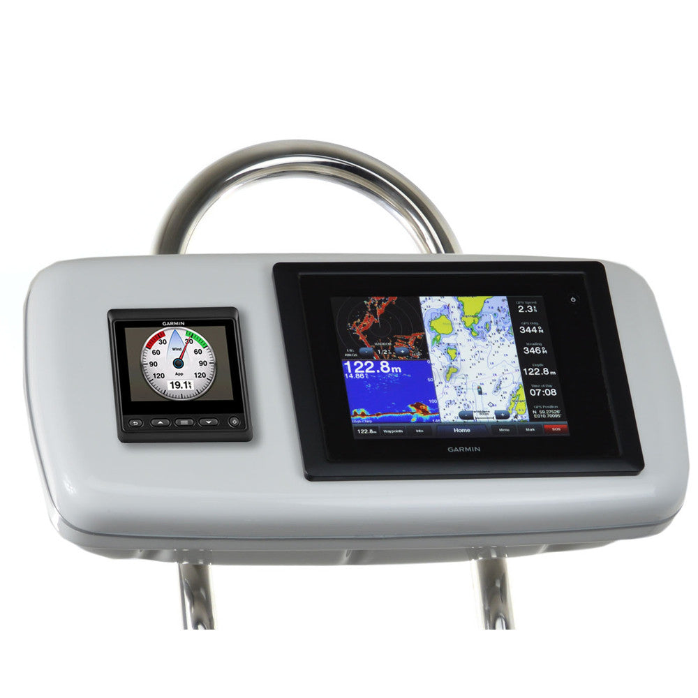 NavPod GP1040-11 SystemPod Pre-Cut f/Garmin 8008/8208 & 1 Instrument f/9.5" Wide Guard - Reel Draggin' Tackle