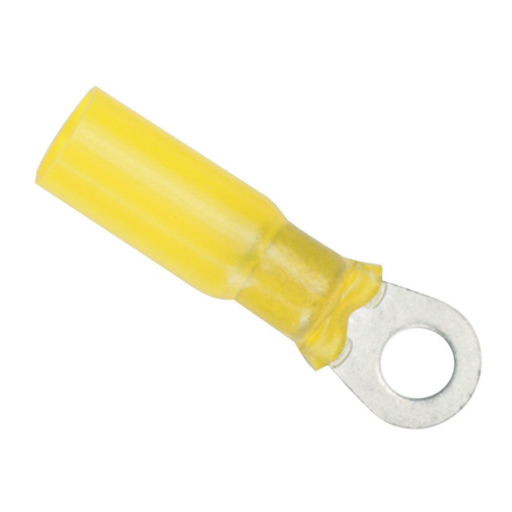Ancor 12-10 Gauge - #10 Heat Shrink Ring Terminal - 25-Pack - Reel Draggin' Tackle