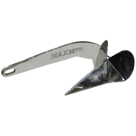 Maxwell MAXSET Stainless Steel Anchor - 22lbs - Reel Draggin' Tackle