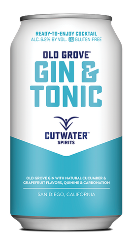 cutwater spirits gin and tonic