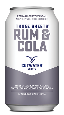 cutwater spirits run and cola
