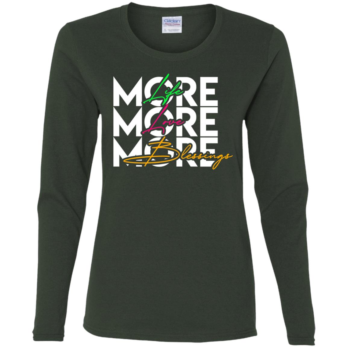 Ladies' Cotton LS T-Shirt