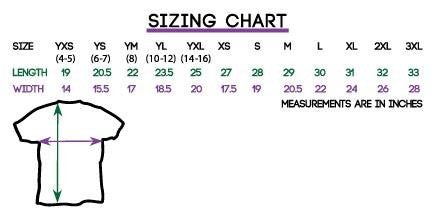 I Am Size Chart
