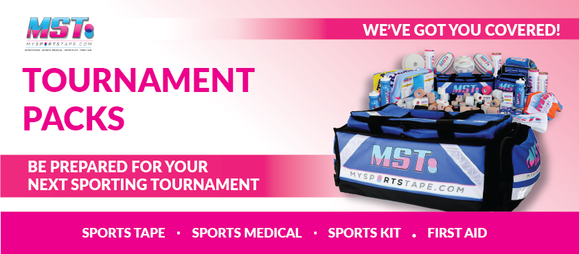 mysportstape mst my sports tape tournament sporting carnival packs available