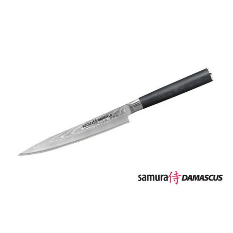 Нож кухонный стальной универсальный Samura Damascus SD-0023/G-10