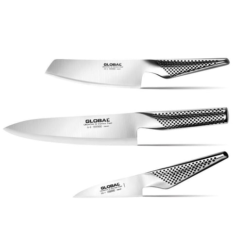 Набор ножей GLOBAL 3 пр. (G-2, GS-5 & GS-7)