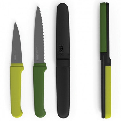 Набор из 2-х ножей компактный Twin Slice™ зеленый