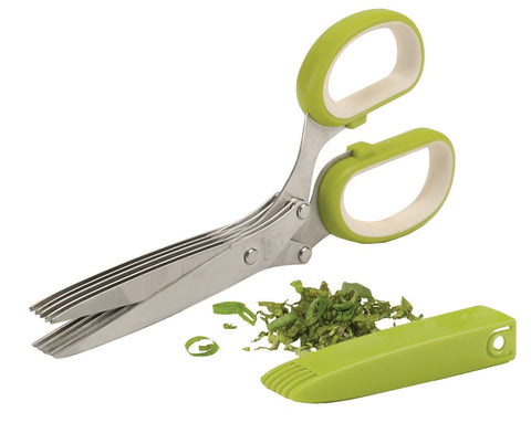 Ножницы для нарезки зелени с пятью парами лезвий