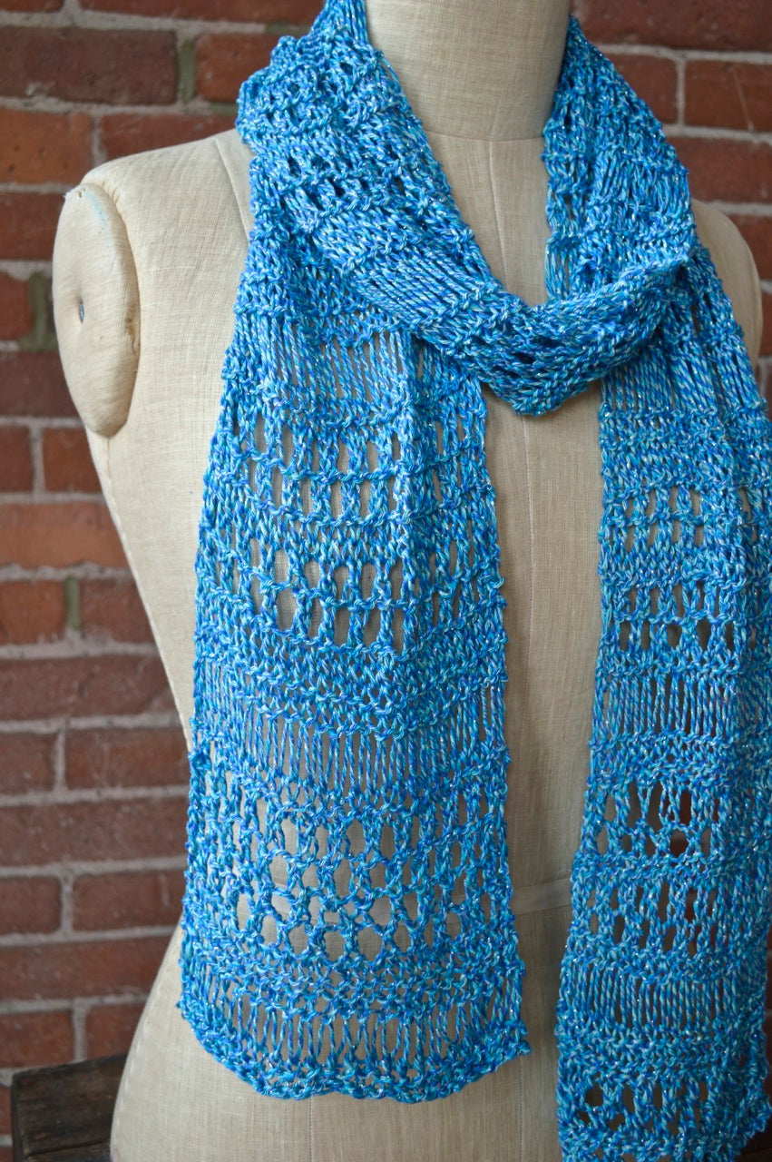 The Gauzy Summer Scarf – Knit Collage