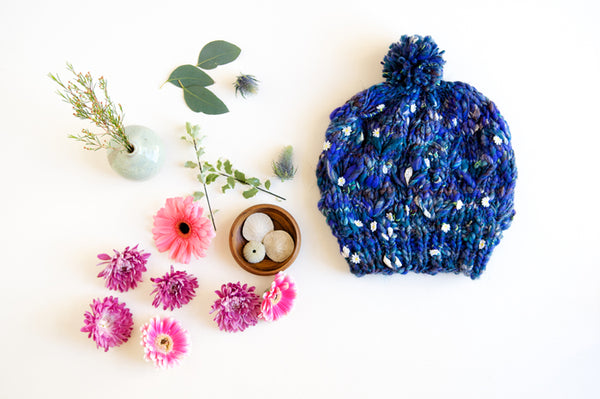 Knit Collage Dandelion Hat Pattern